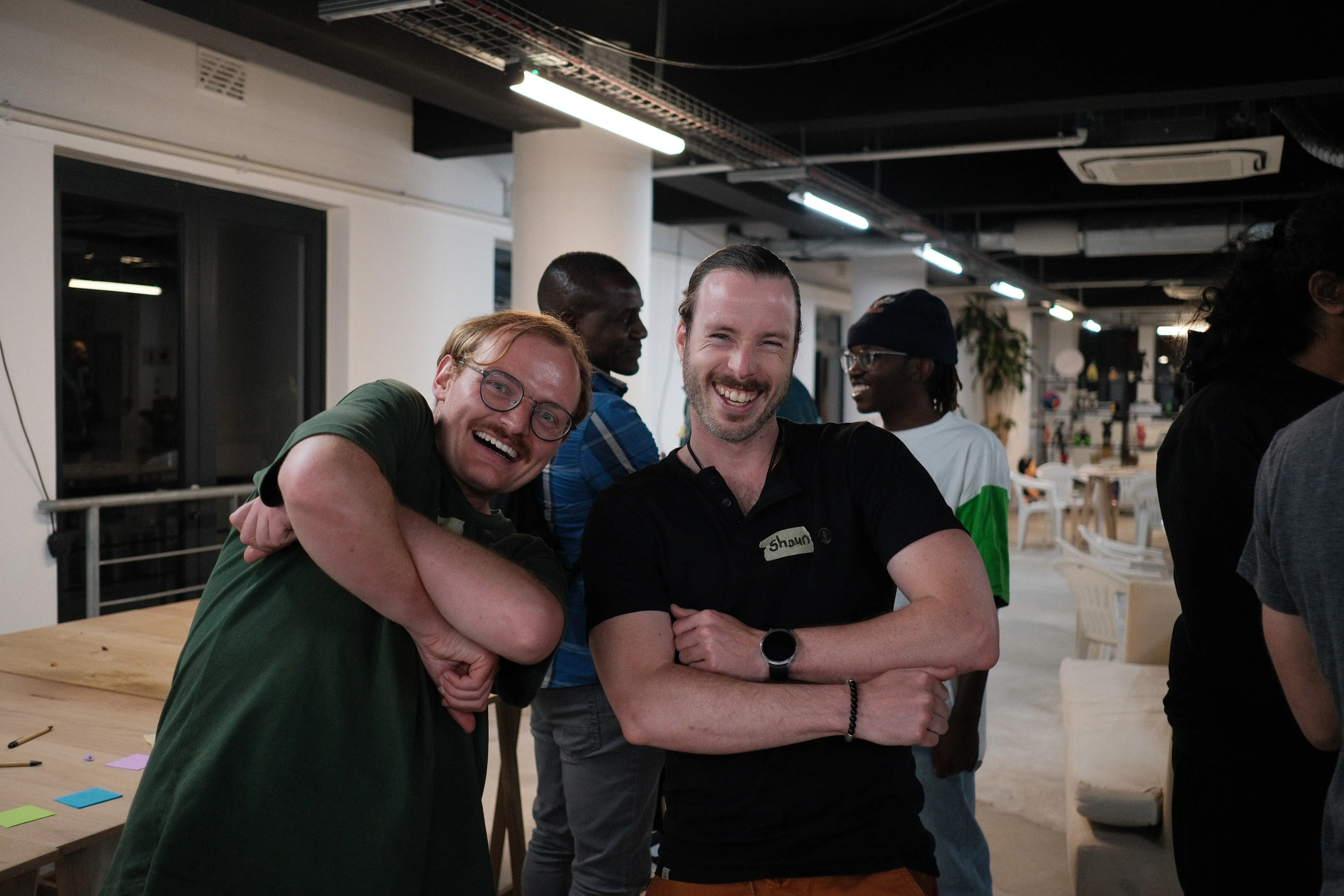 Having fun at meetups!