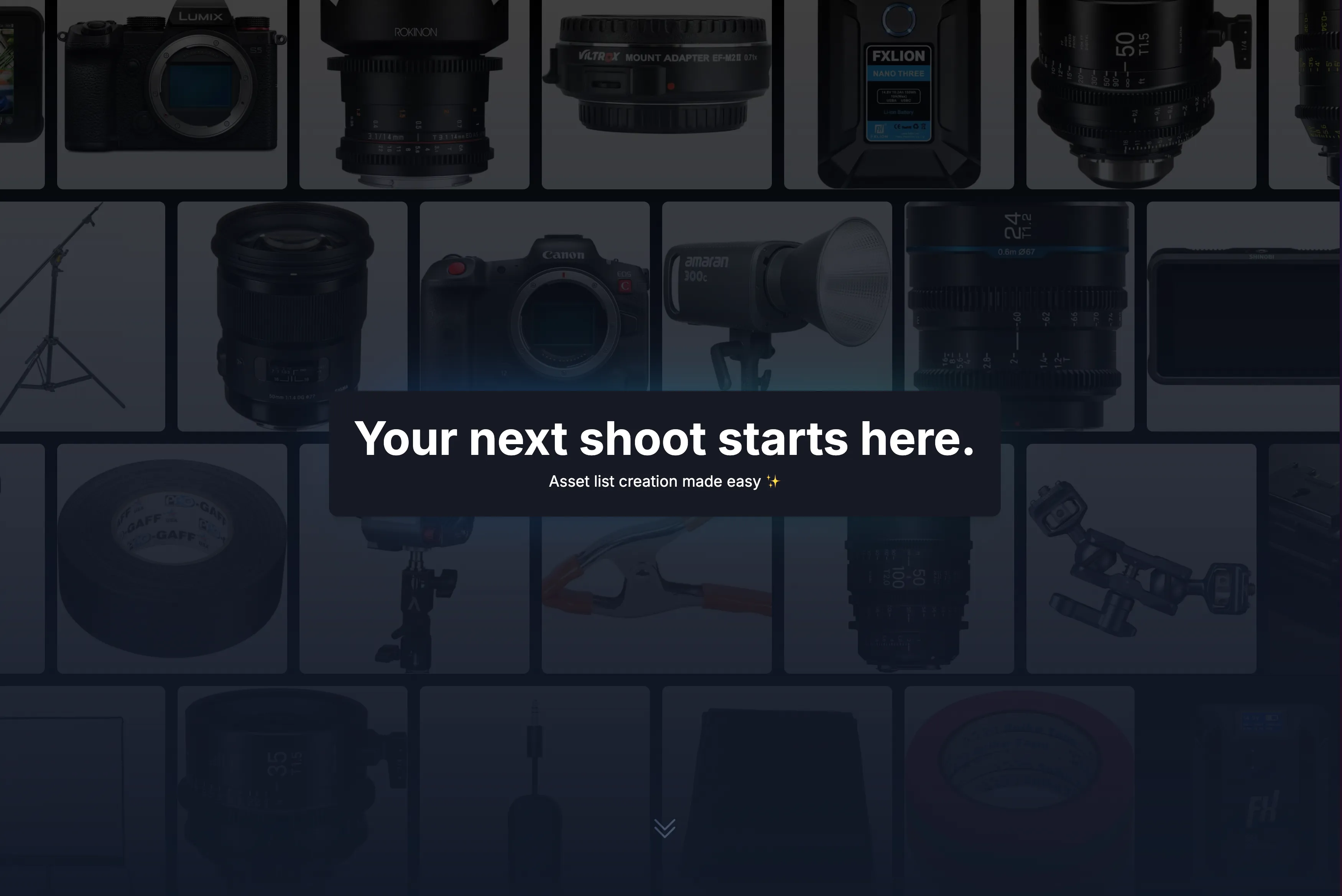 My sick-ass landing page