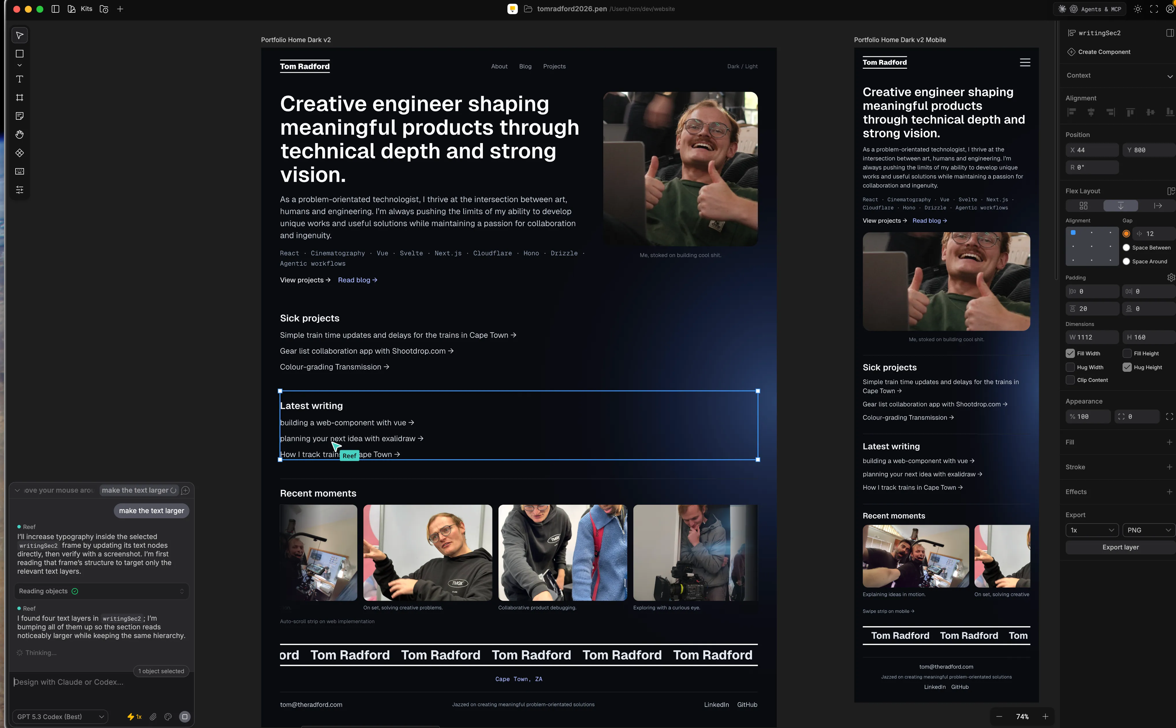 Pencil is pretty awesome!